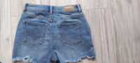 Krótkie spodenki damskie 2szt, dżinsowe,szorty, jeansowe , rozmiar  S