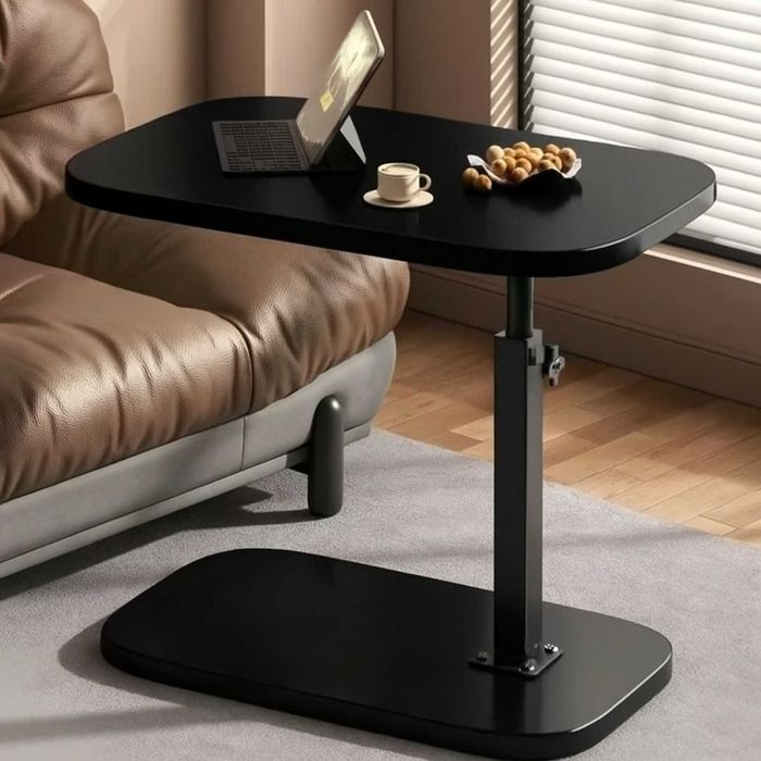 Приставной журнальный столик, поворотный с регулировка высоты 45-80 см