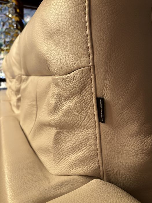 Duży narożnik 290/230 Musterring skóra naturalna