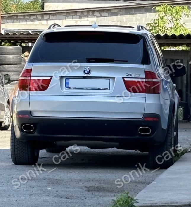 Насадки глушника BMW X5 E70 М насадки вихлопної системи