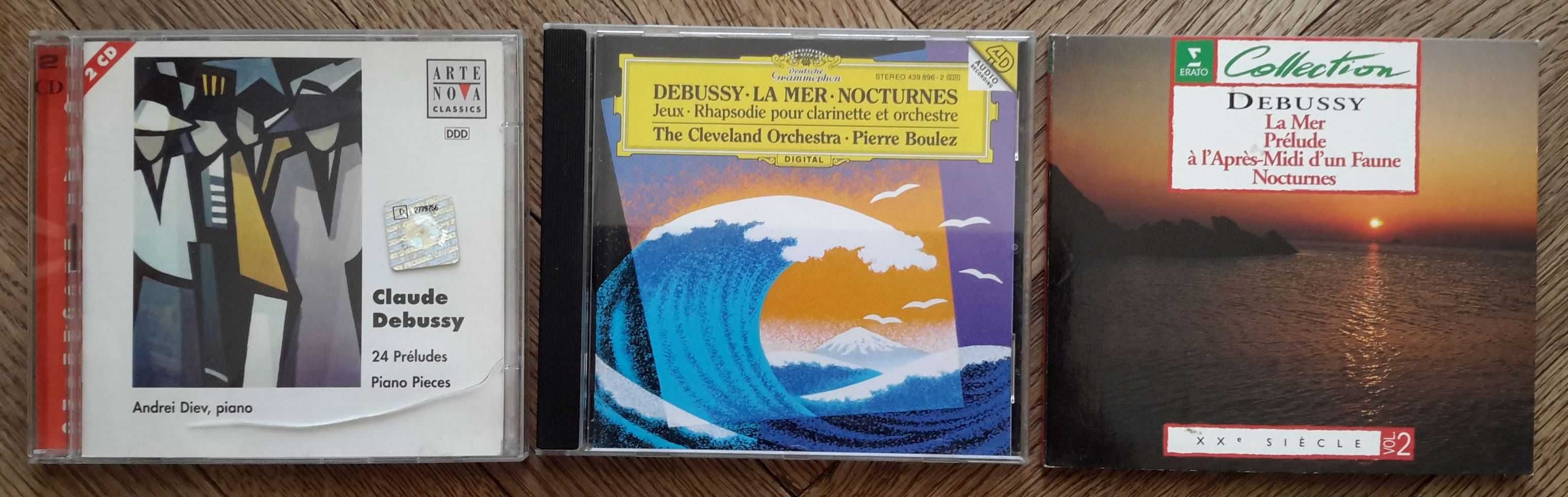 Claude Debussy na płytach CD