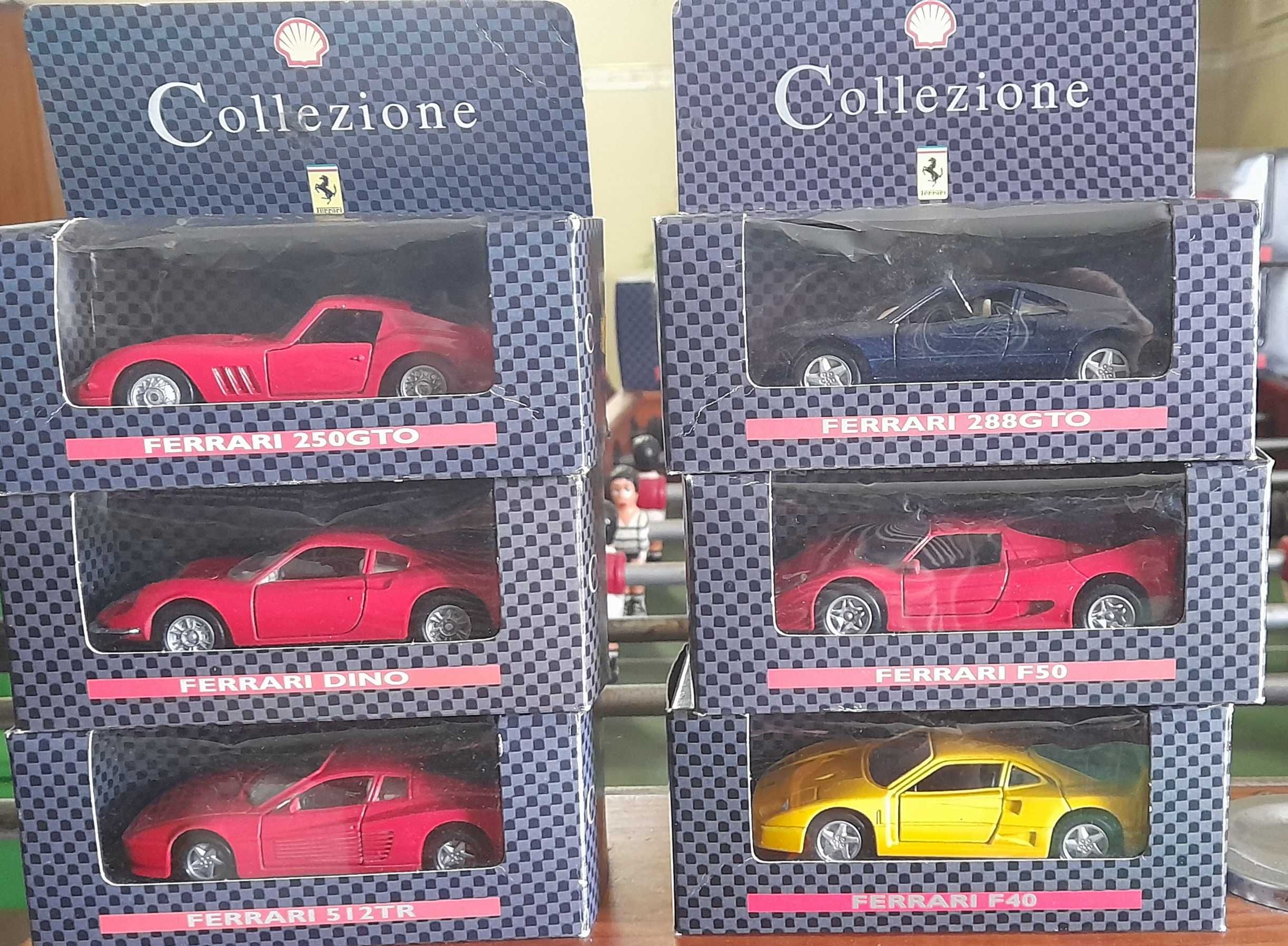Carros de coleção  da Ferrari