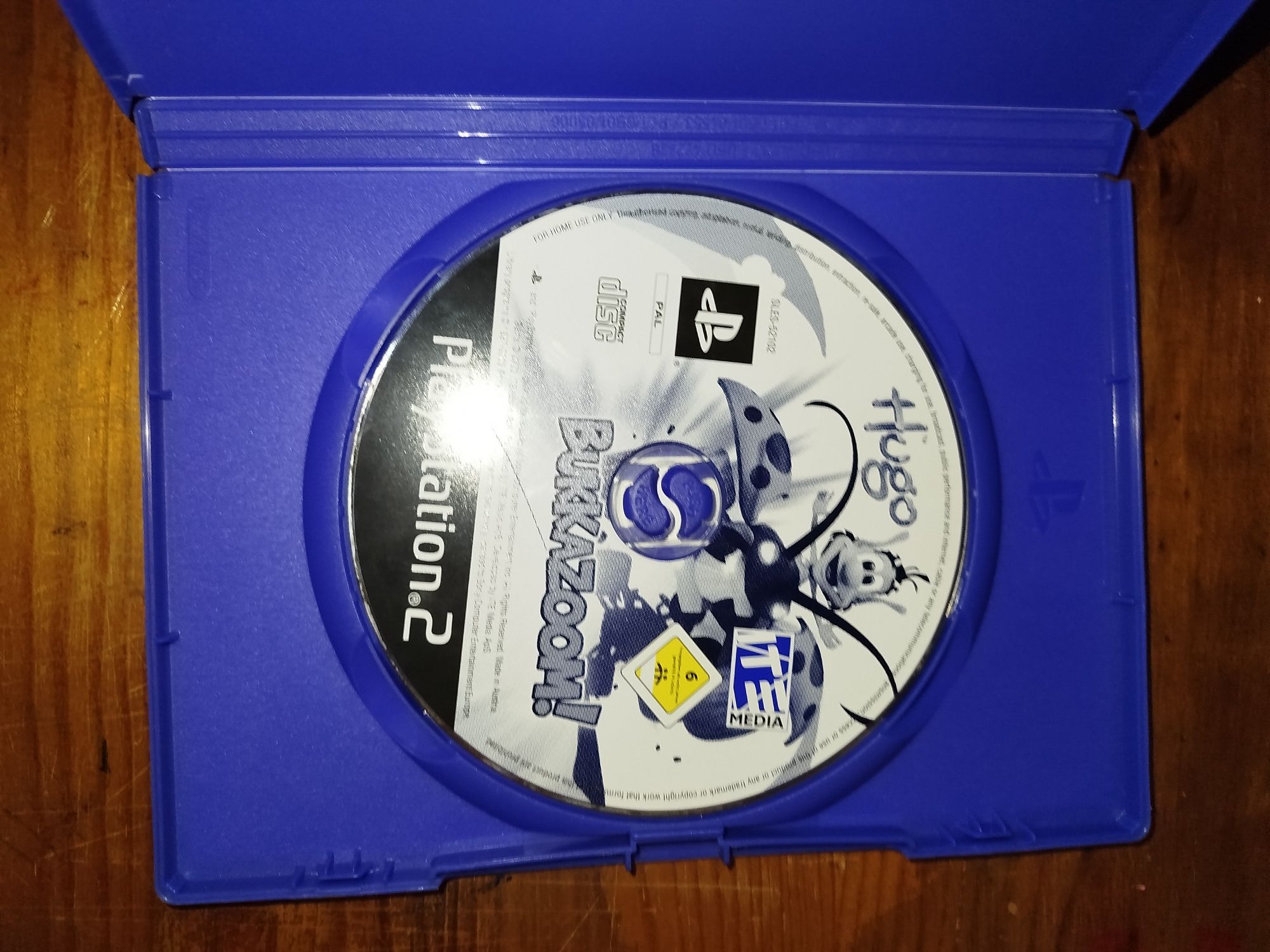 Jogo da PlayStation 2 Hugo bukkazoom!