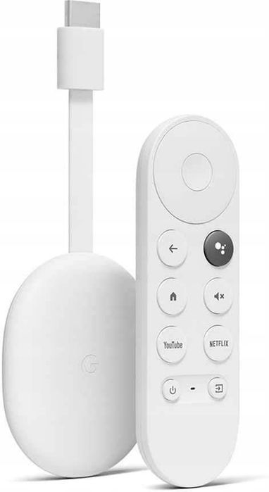 Google Chromecast 4.0 HD tv streamer, certyfikowany netflix