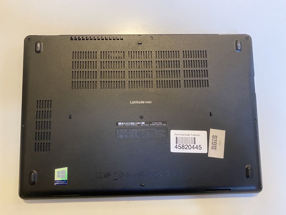 Laptop DELL latitude 5490