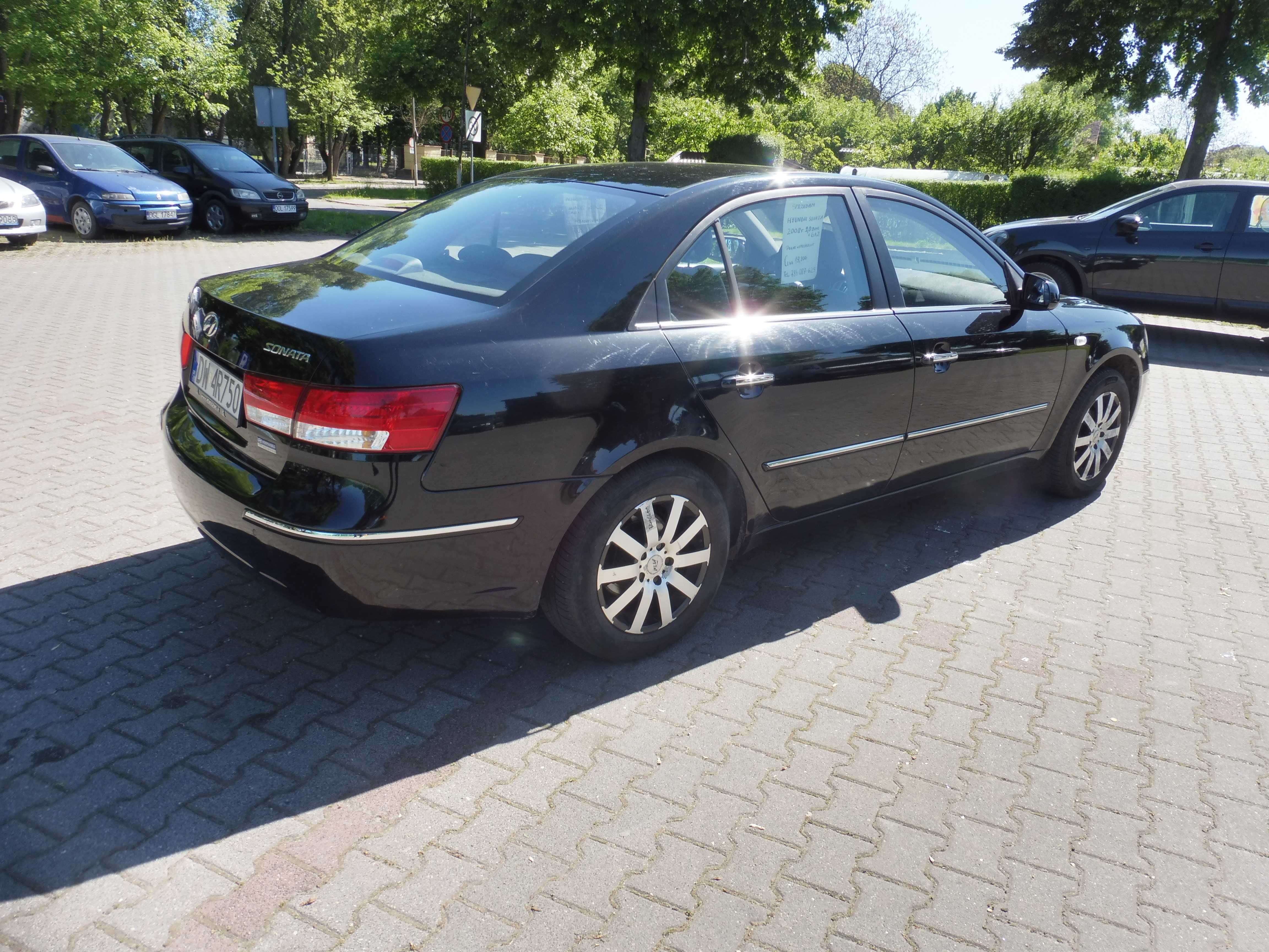 Hyundai sonata z gazem w bdb stanie I rejestracja 2010r klima dziala