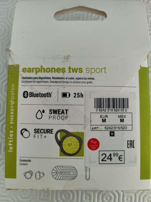 Earphones Bluetooth Lefties