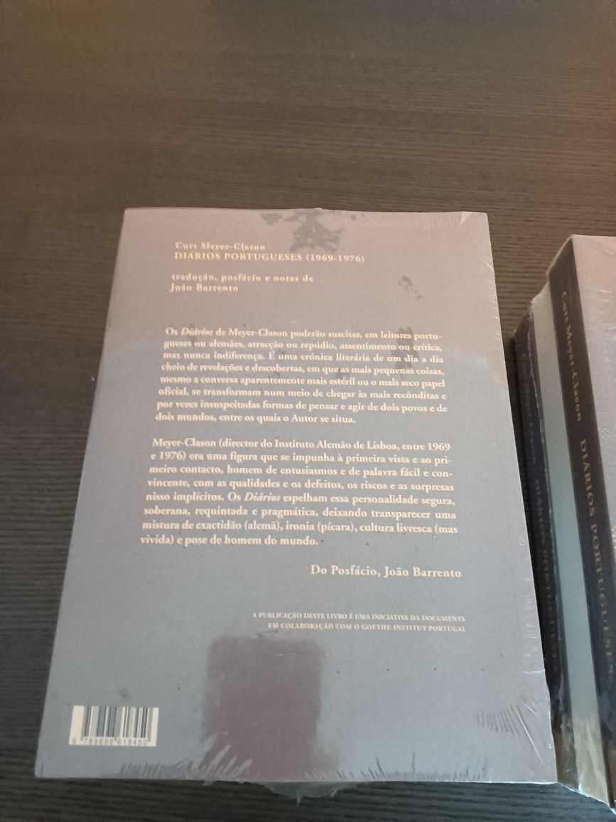 Livro Diários Portugueses 1969/1976 de Curt Meyer-Clason