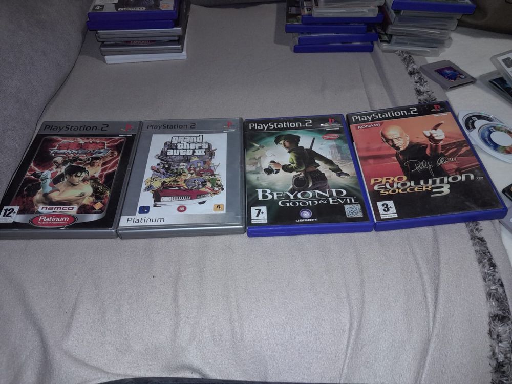 Jogos ps2, psp e gameboy