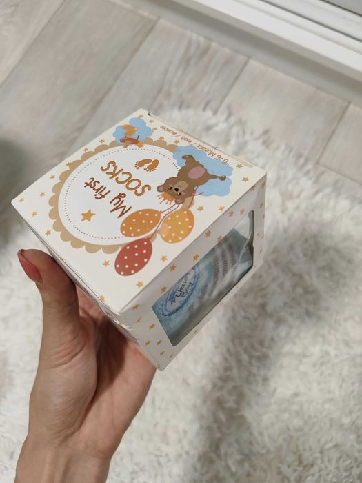 Подарункові шкарпетки для новонародженого