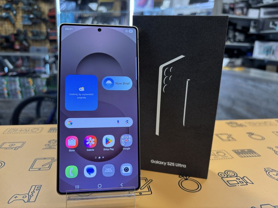 Jak Nowy Samsung S25 Ultra 12/256 Titanium Pinkgold Gwarancja! Halogsm