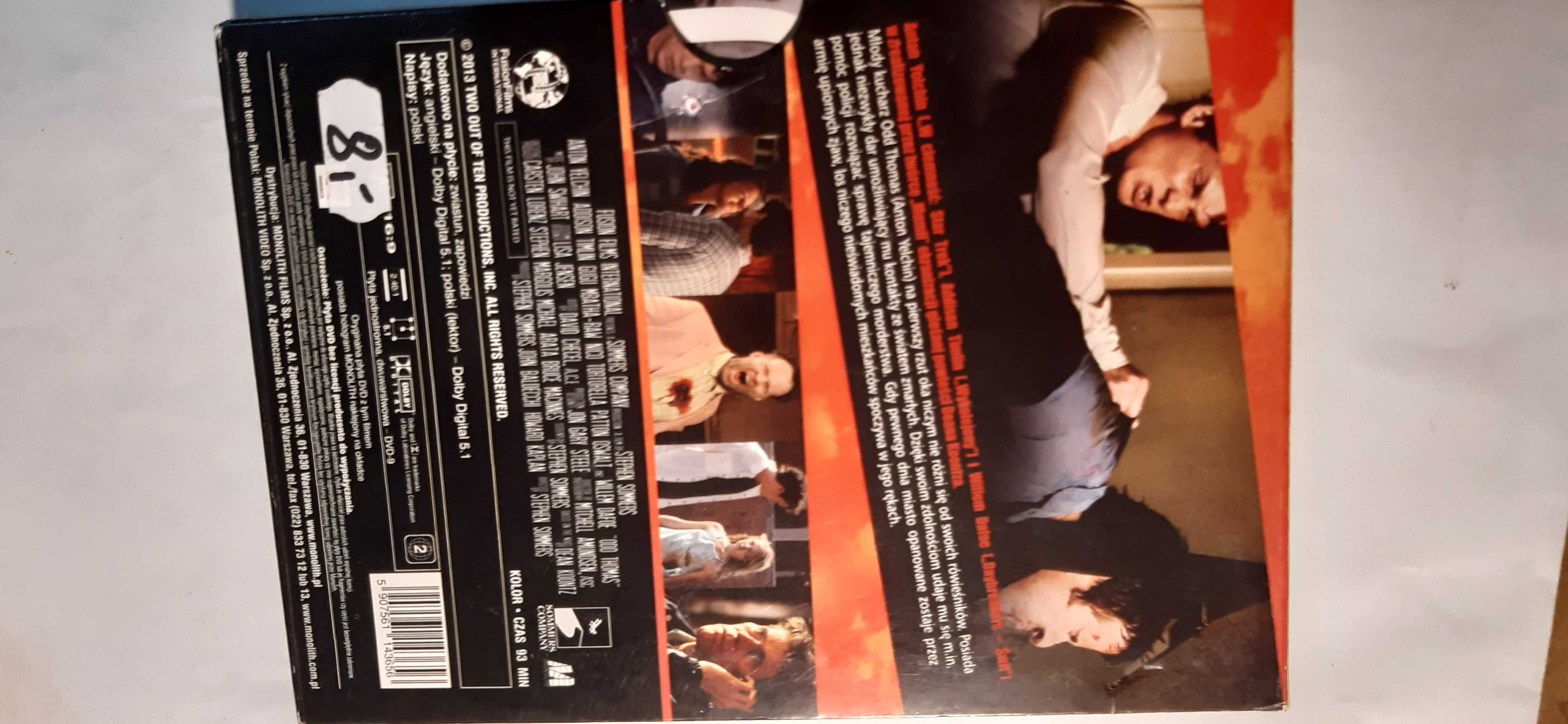 Film ODD THOMAS Pogromca Zła płyta DVD