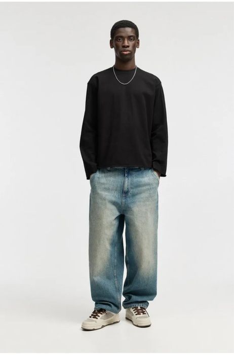 Широкі Джинси Pull&Bear Skater Fit Оригінал Широкие Джинсы Мужские