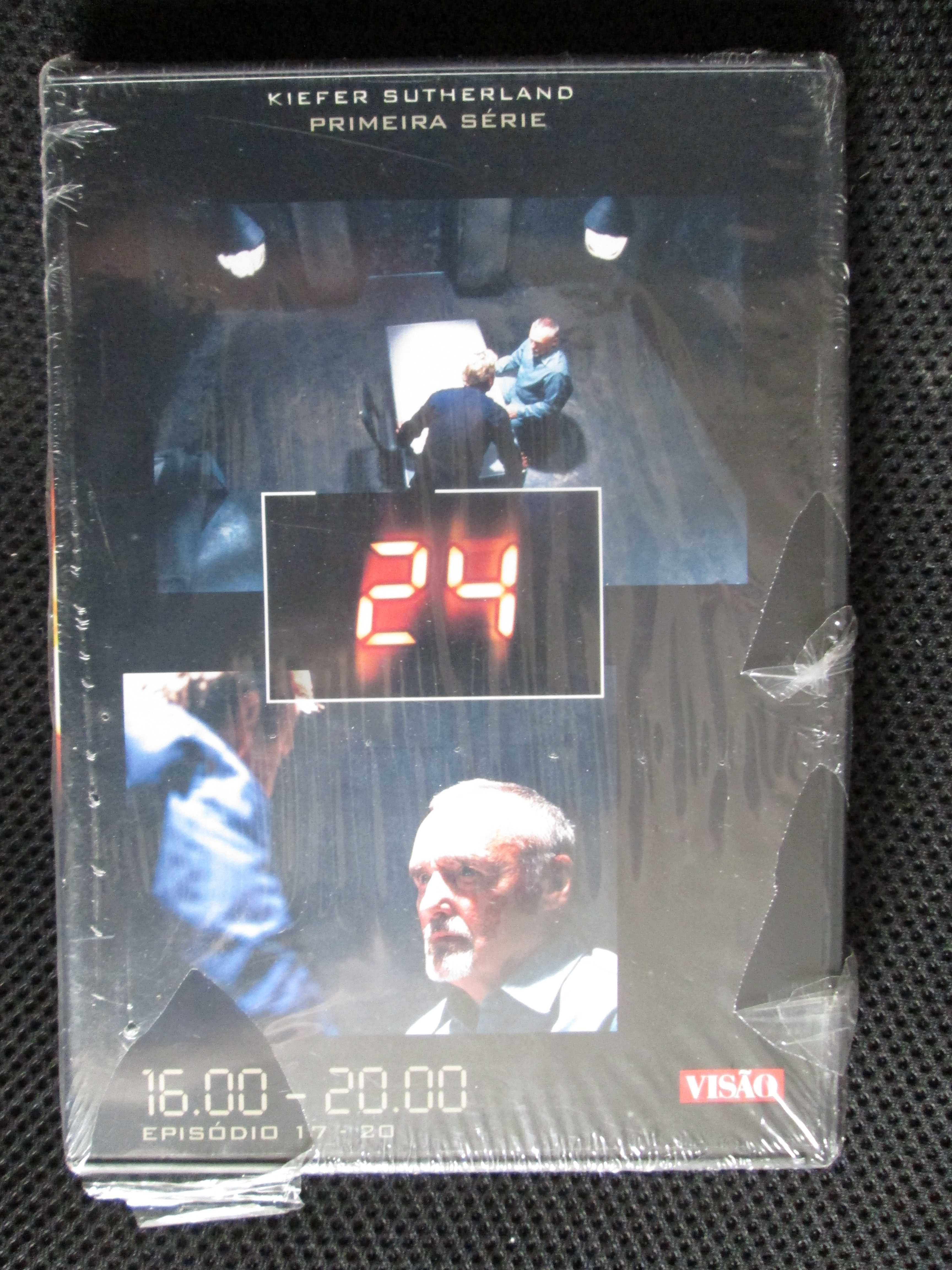 DVD - Série 24H, com Kiefer Sutherland