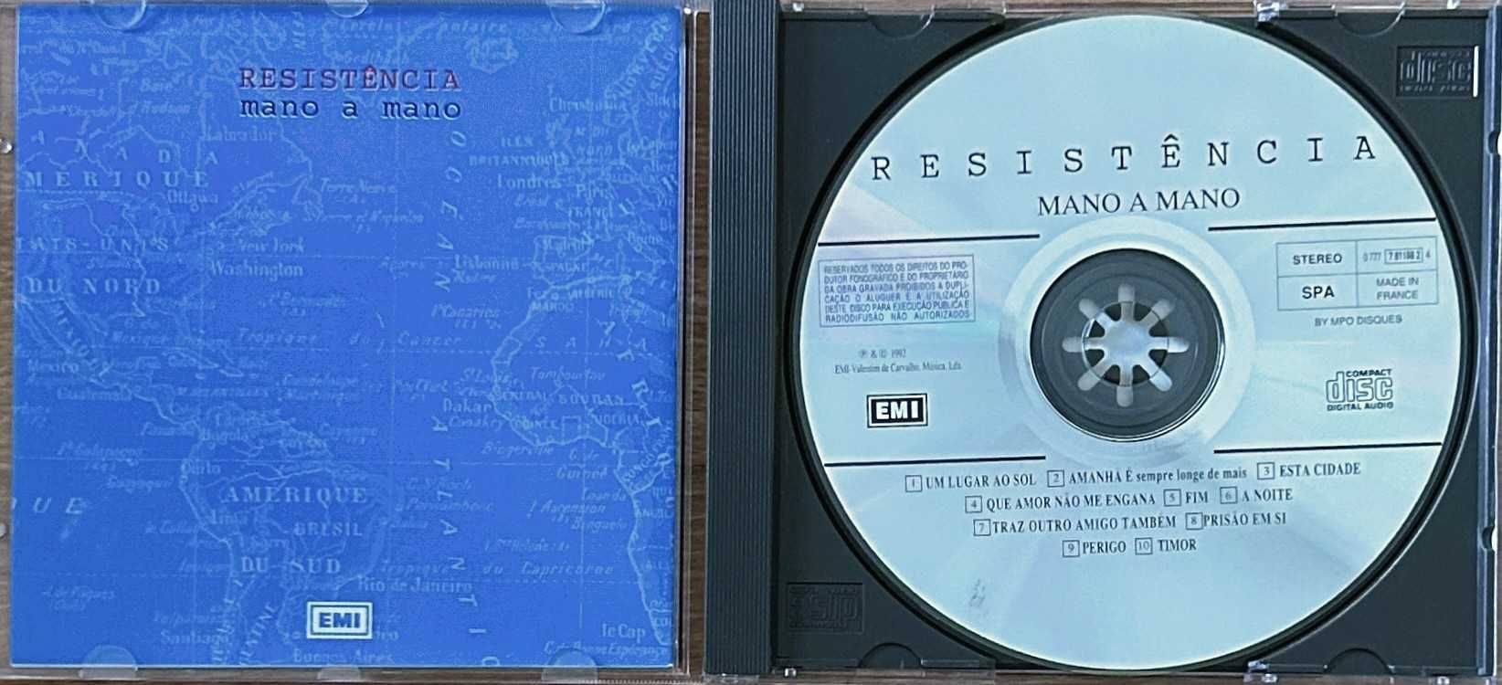 Resistência - Mano a mano - 1992 - CD