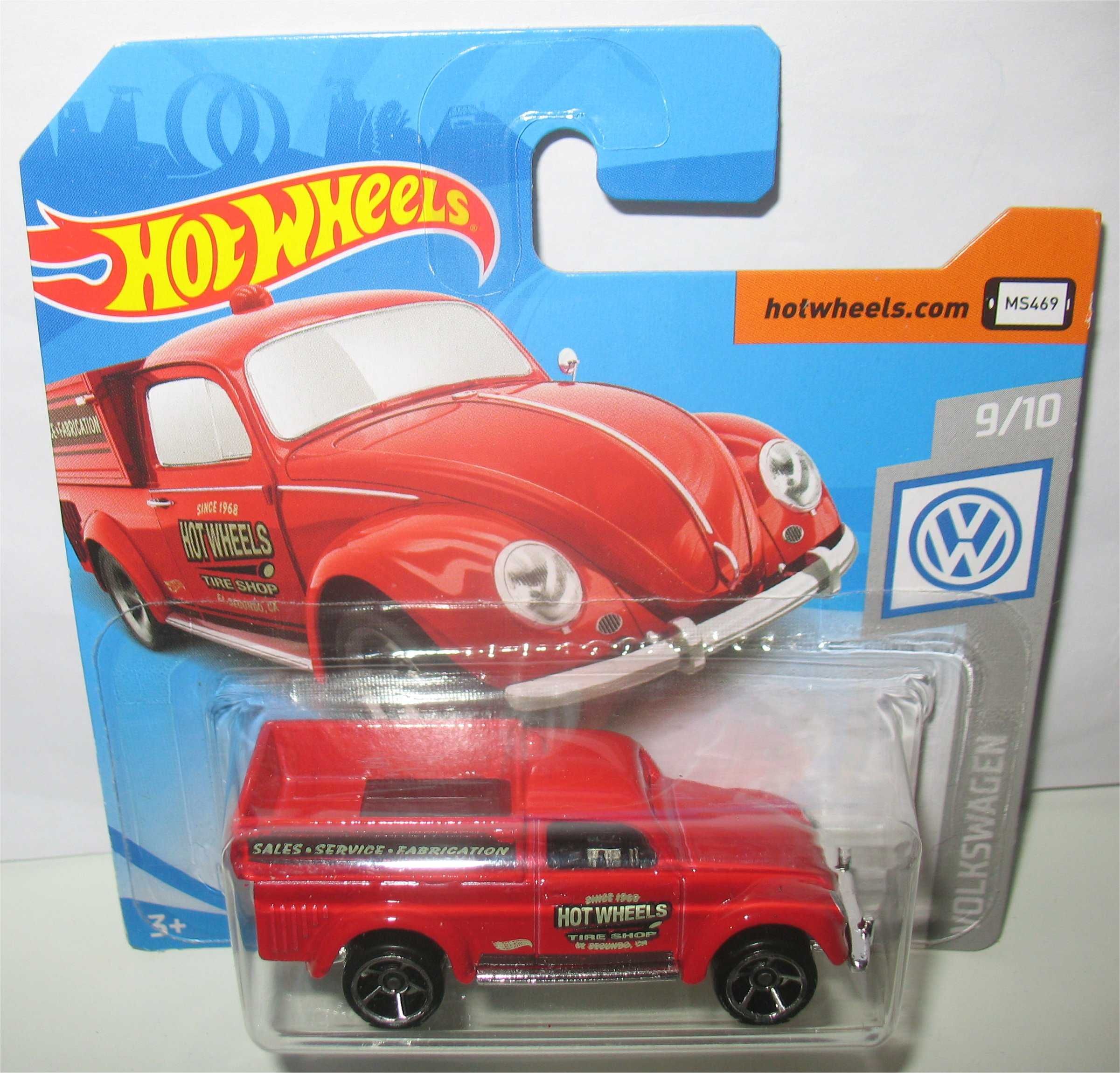 Hot Wheels - 49 Volkswagen Beetle Pickup (vermelho - 2019)