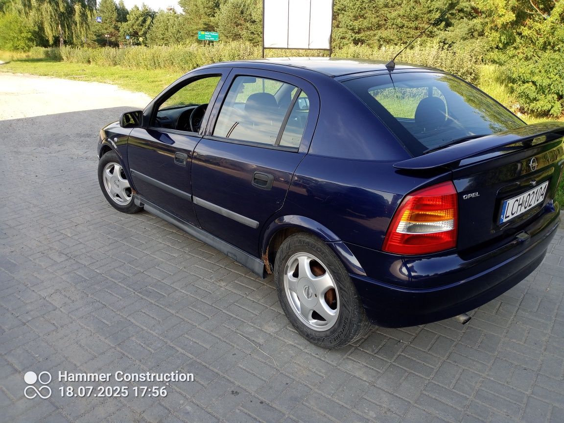 Opel Astra G 1999r 1,6 Ben 101 km