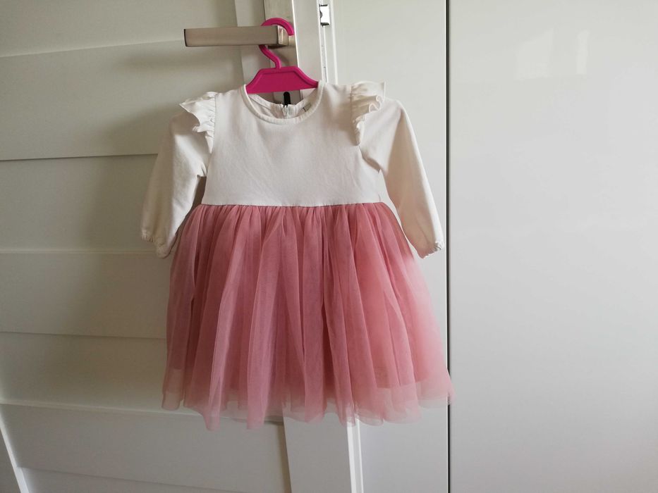 sukienka dziecięca na roczek, chrzciny