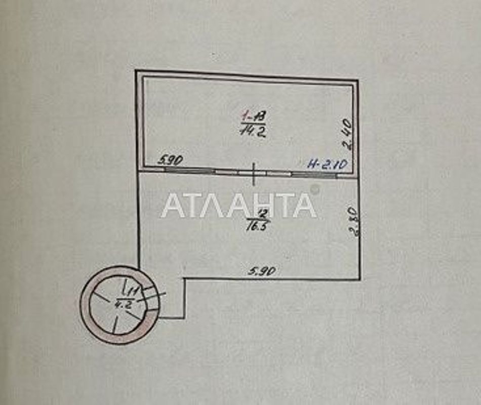 Дом-дача на второй линии от моря