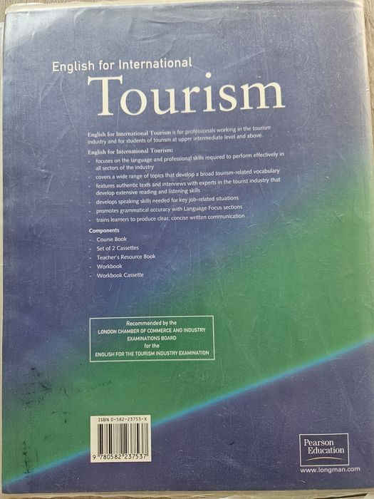 English for International Tourism ціна за 2 книги ( Workbook + Cours