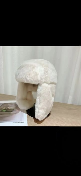 біла шапка, шапка-ушанка, шапкаушанка зимня