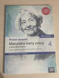 Maturalne karty pracy - Ponad słowami 4