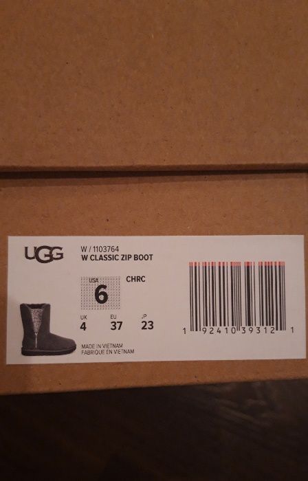 Оригинал UGG Classic Zip Boot