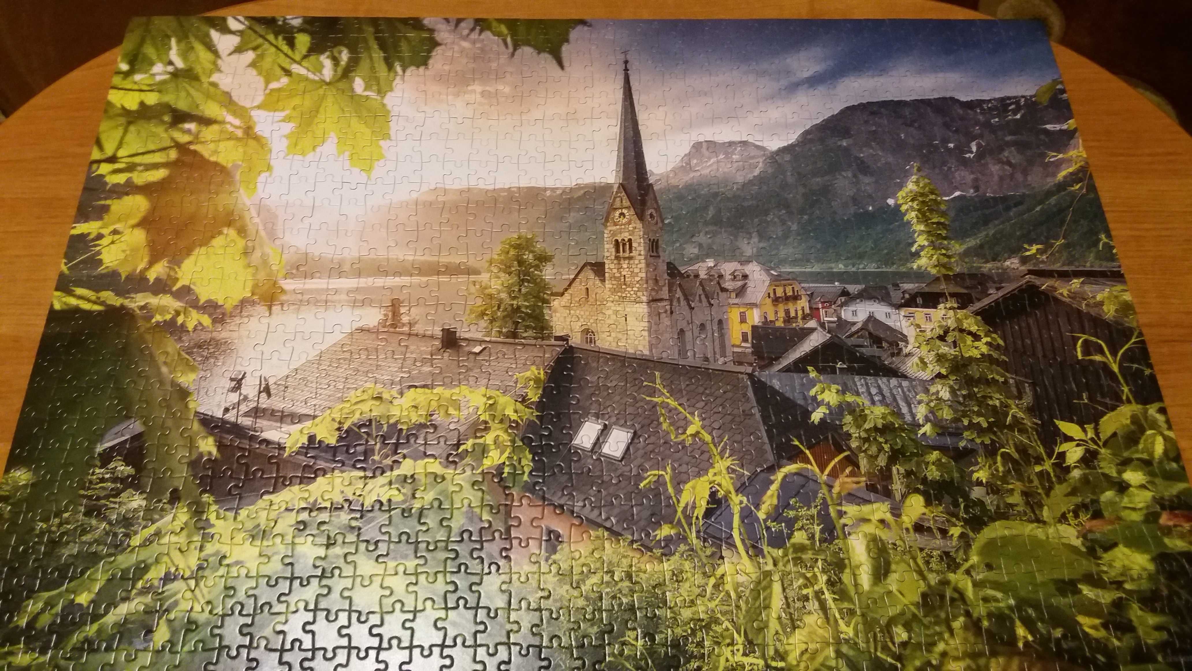 puzzle Castorland Pocztówka z Hallstatt