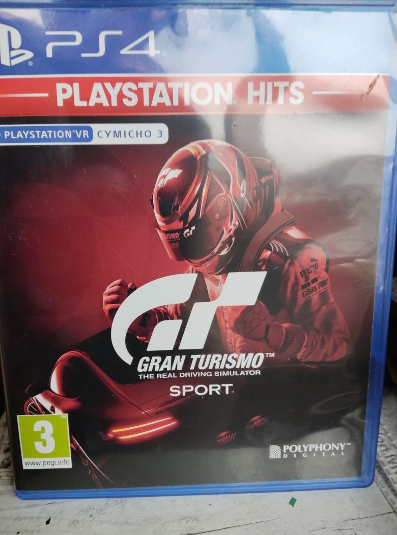 PS4 disc Grand Tourismo Sport The Real Driving Simulator