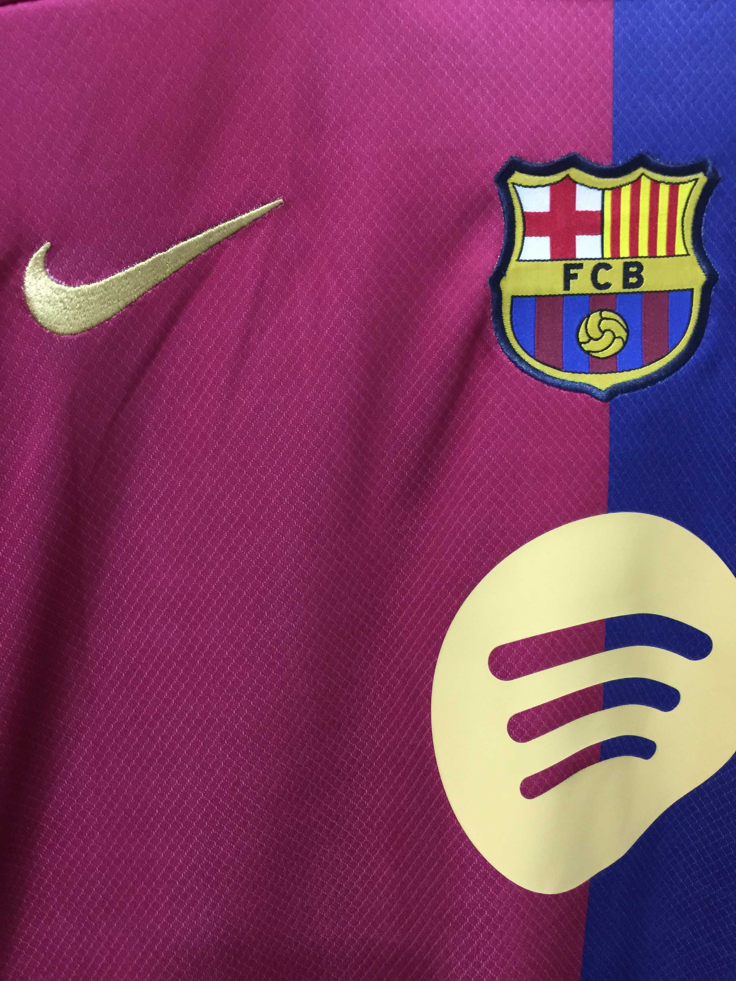 Koszulka domowa Nike Barcelona 2024-25 #9 Robert Lewandowski S