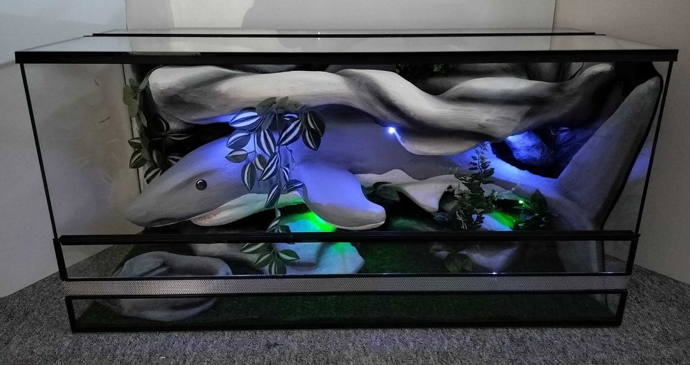 Terrarium z spersonalizowanym wystrojem TW102RL, AquaWaves