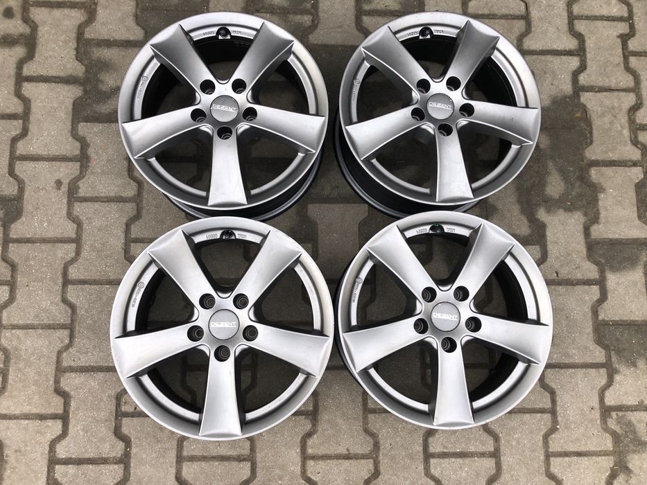 Alu Audi VW Seat Skoda 16 5x112 Dezent Komplet BDB
