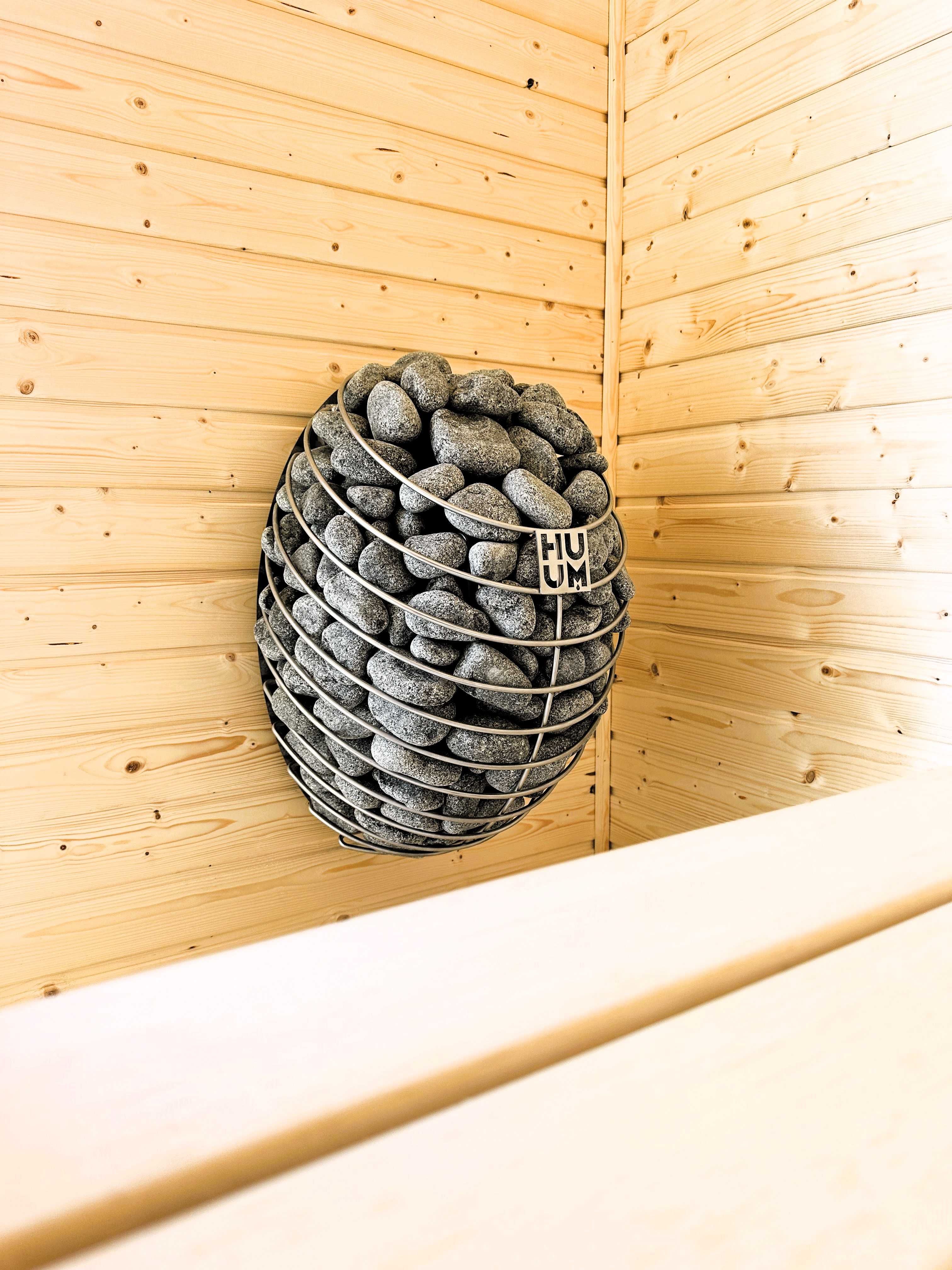 Sauna Ogrodowa Zewnętrzna Fińska Ocieplana Konstrukcja