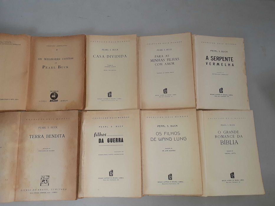 Lote 3 - Livros do autor: Pearl S. Buck (Ler descriçao)