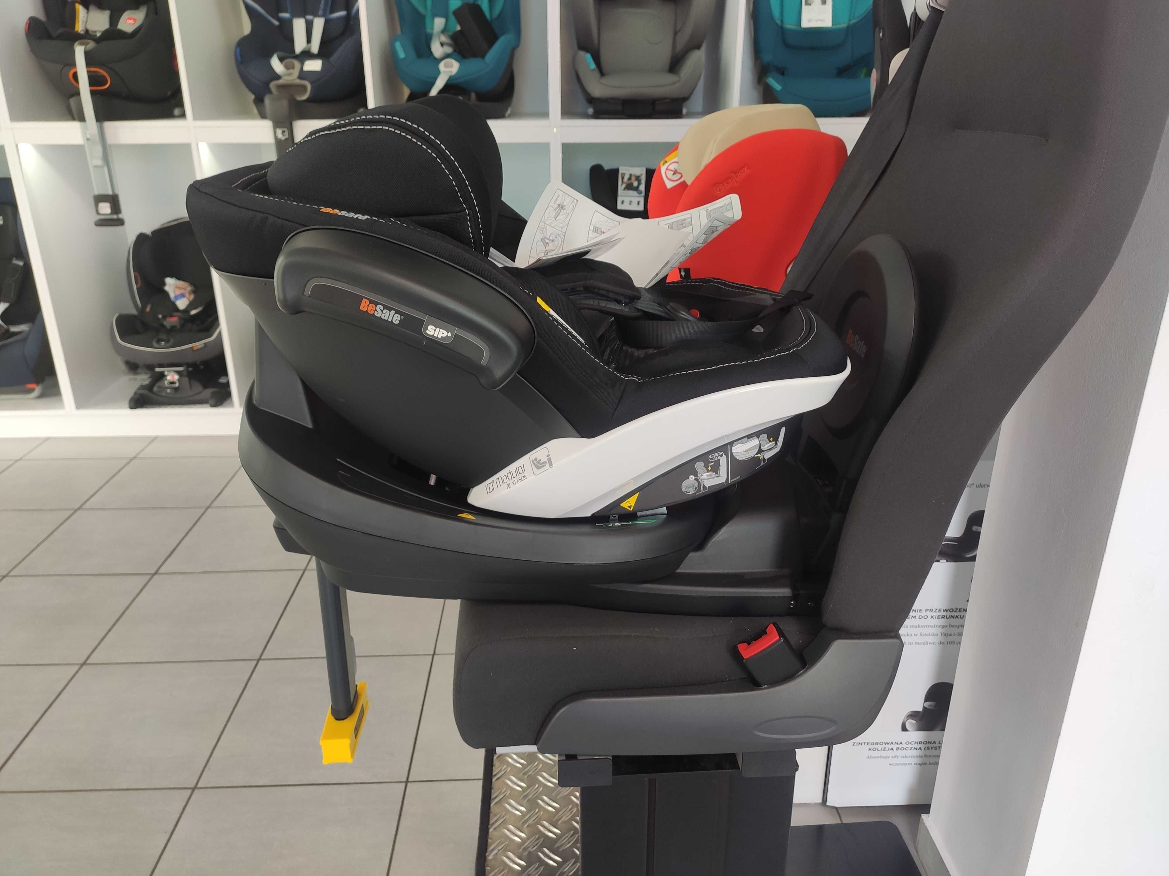 BeSafe iZi Modular X1 RF + Baza fotelik RWF do 18kg PLUS TEST ISOFIX