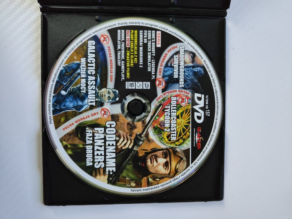 Gry CD-Action DVD nr. 157 4 pełne wersje gier