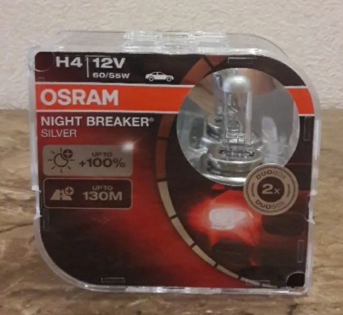 Osram Night Breaker Silver H4 H1 H7 H11