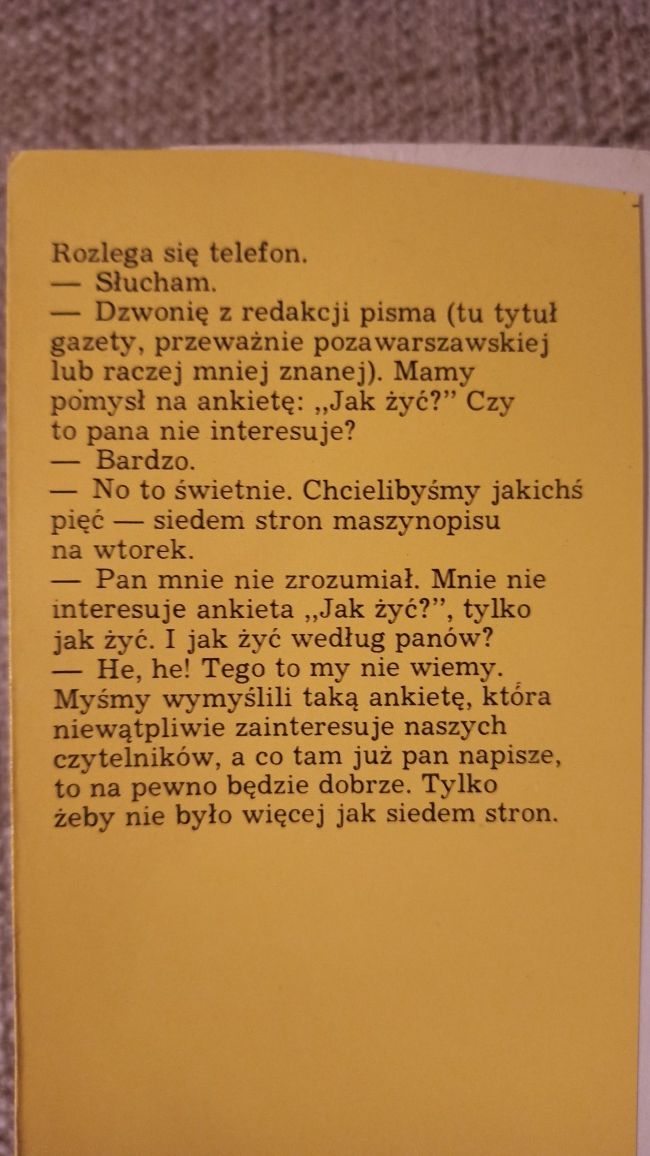 Krzysztof Teodor Toeplitz - Mówienie do siebie