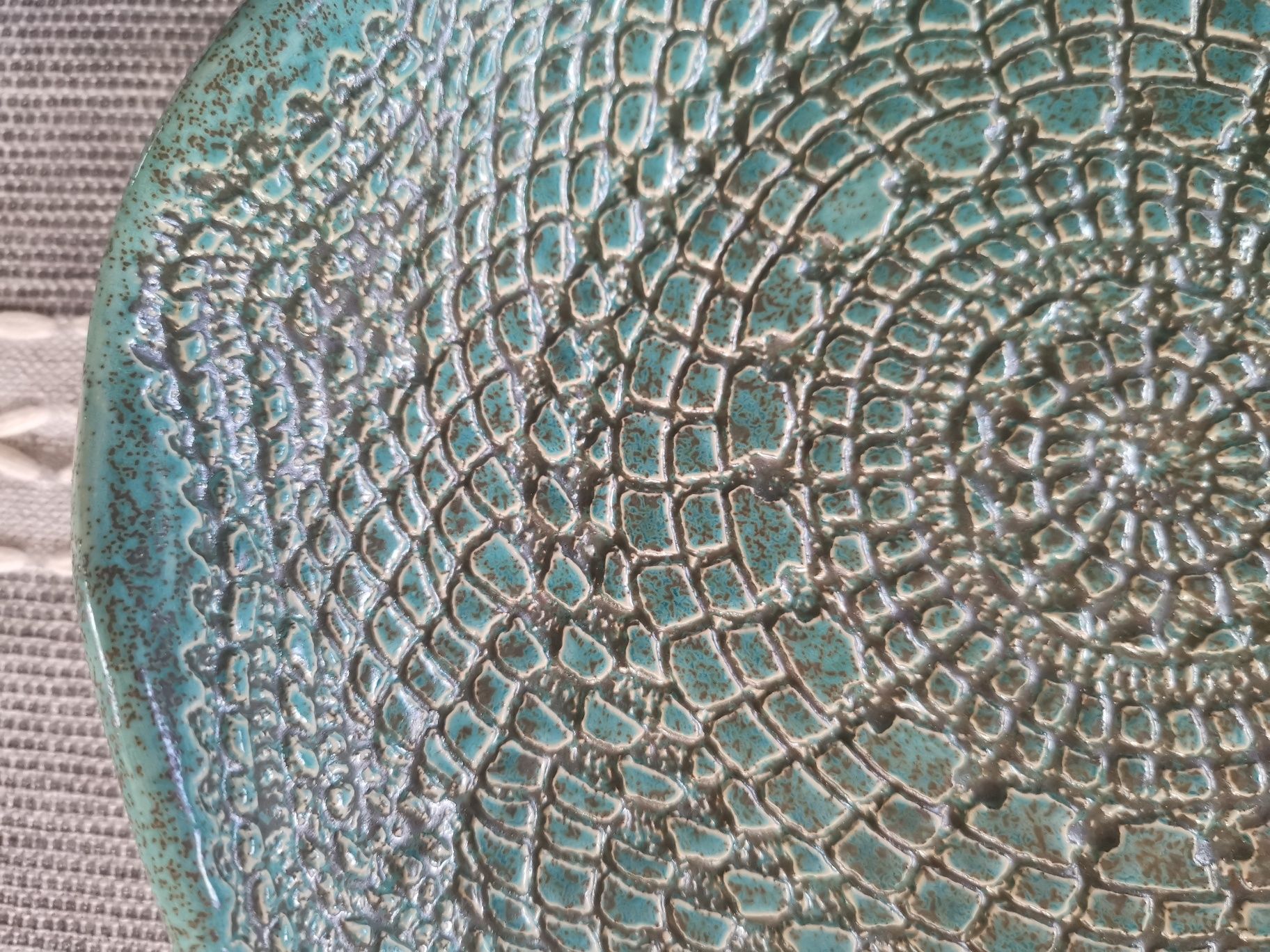 Ceramiczny talerz śr. 25 cm