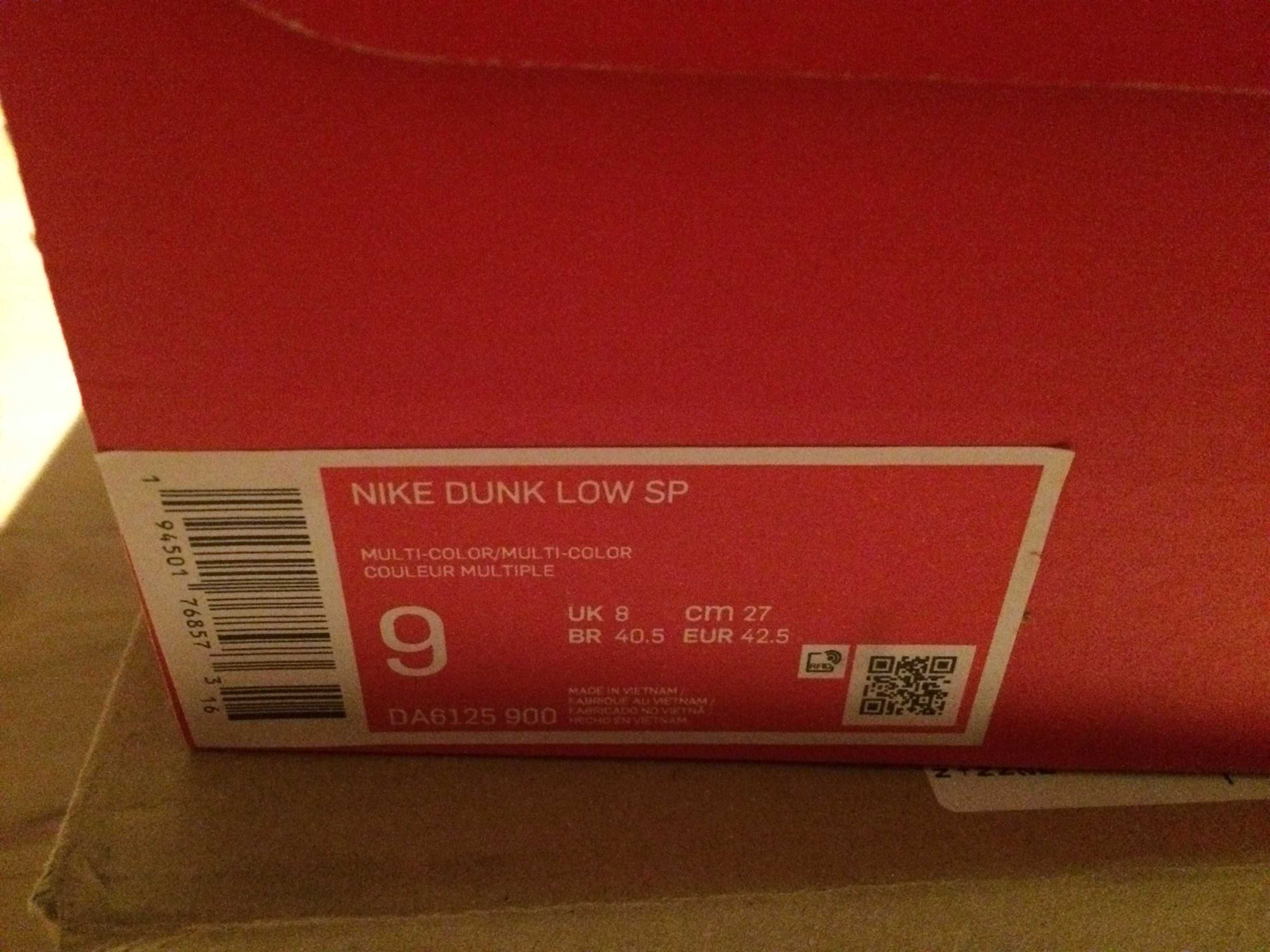 Nowe Nike Dunk Low SP City Market r.42,5 (9 US)