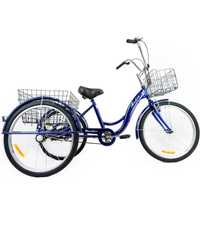 Триколісний велосипед вантажний Ardis Meridian Синій
