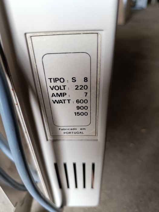 Aquecedor a óleo Singer