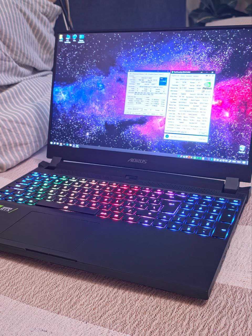 Улучшенный Aorus 15P (2TB, i7 11800H, 64GB DDR4 3200Mhz, RTX 3070 8GB)