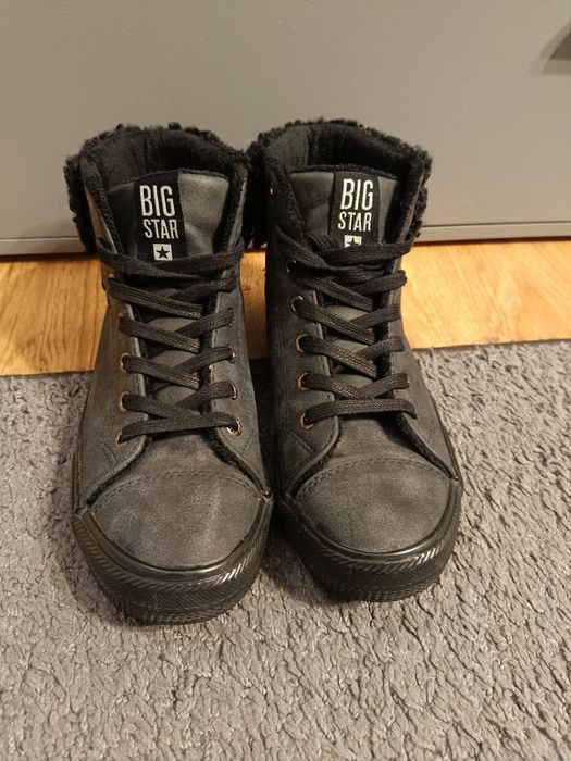 Trampki damskie ocieplane BIG STAR Jak Nowe!!!