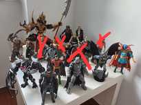 Lote de 14 action figures , vários universos