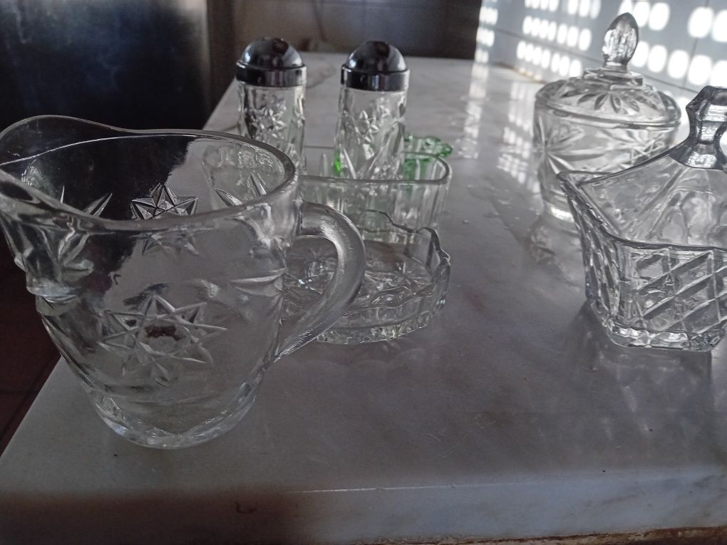 Conjunto de  Peças Antigas Utilitárias Decorativas