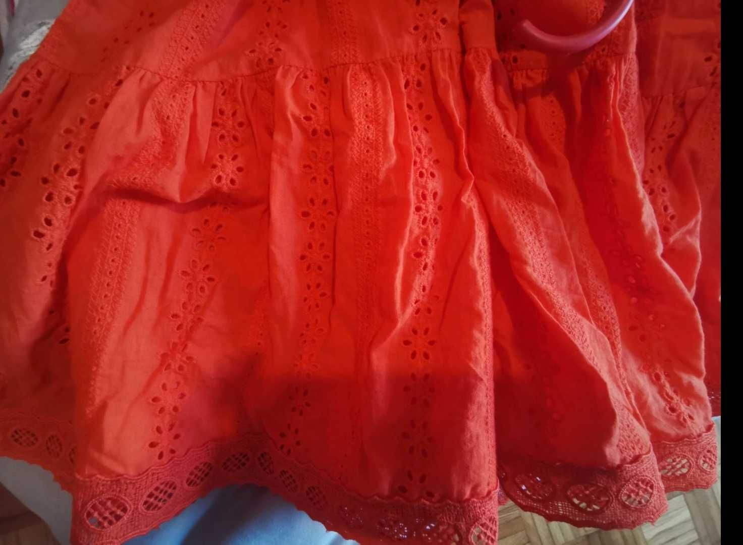 Vestido bordado inglês