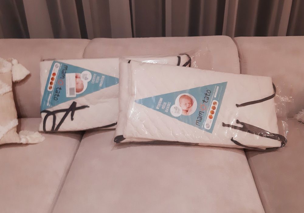 Ochraniacz do łóżeczka Velvet PIK ecru