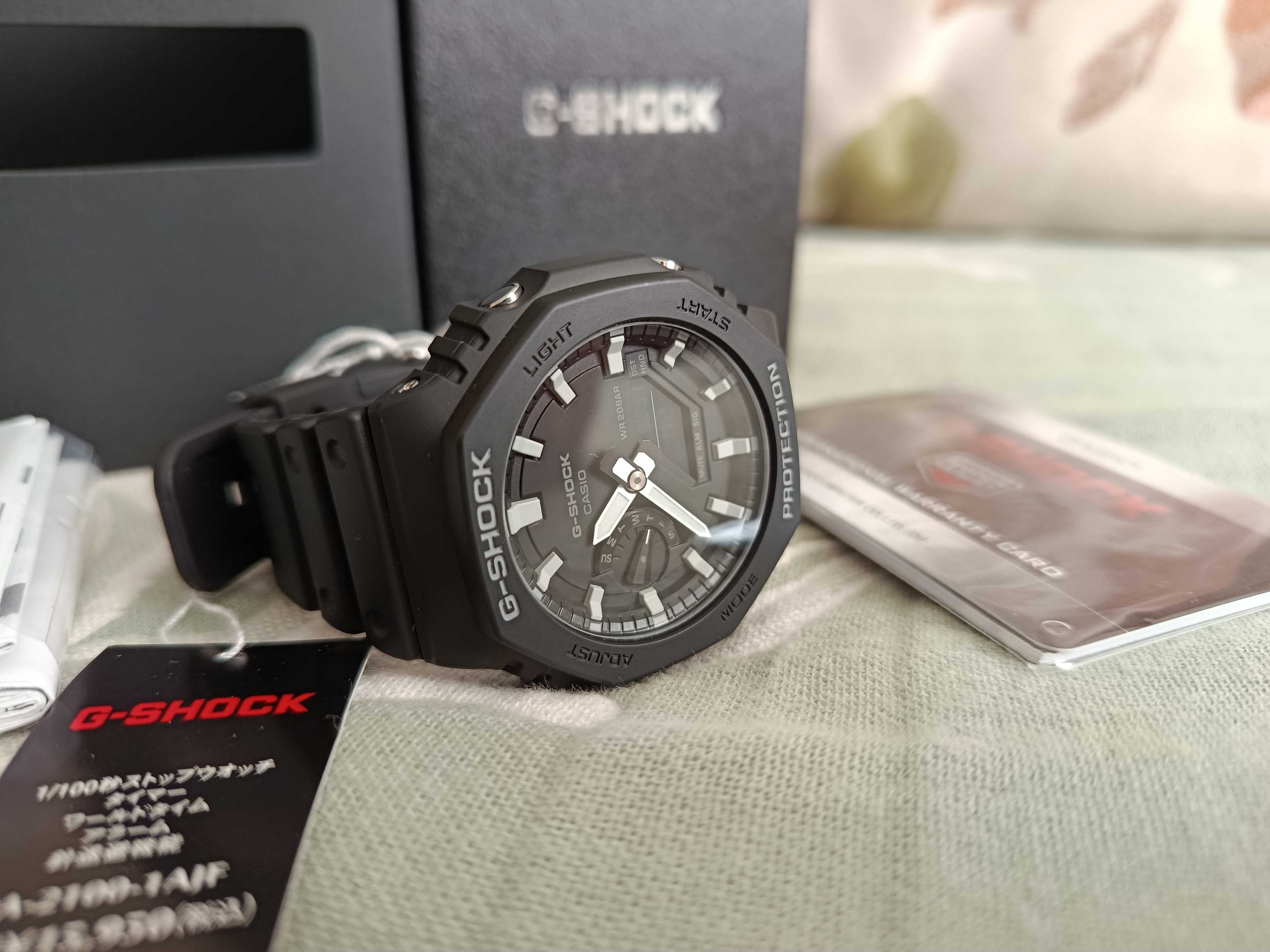Часы Casio G-Shock GA-2100-1AJF. Новые. Оригинал.