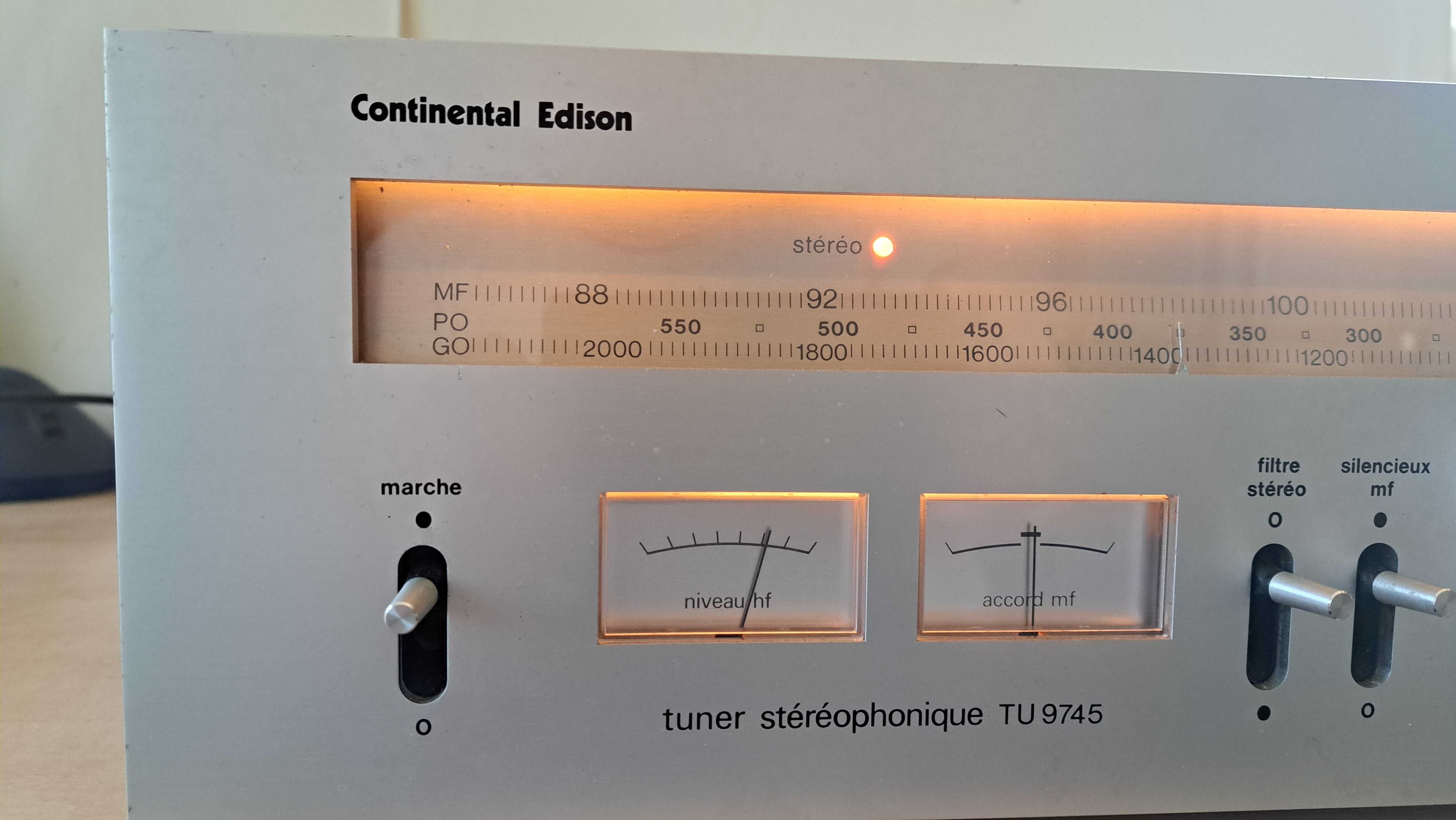 Tuner, radio,wieża, Continental edison TU9745